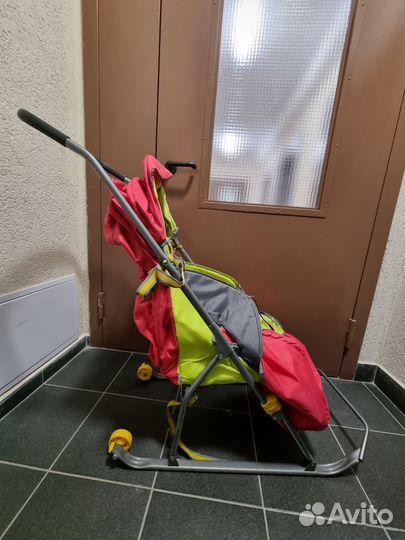 Санки коляска nika