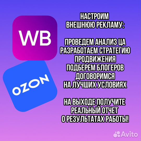 Внешняя реклама для маркетплейсов
