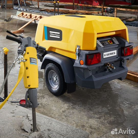 Дизельный компрессор Atlas Copco XAS 38