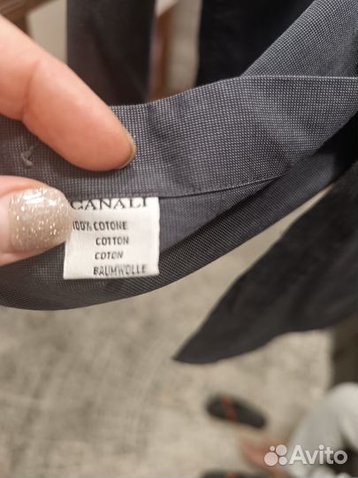 Рубашка мужская Canali, размер 52-54, оригинал