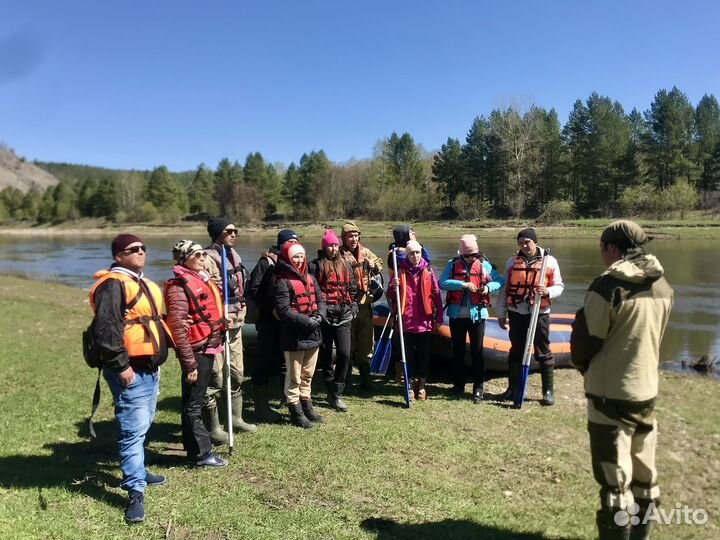 Тур на майские - сплав по Белой (Башкирия)