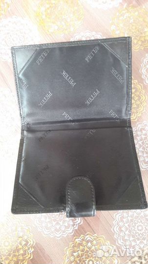 Бумажник мужской кожаный