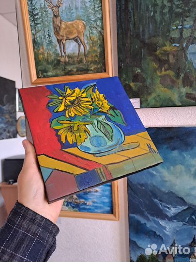 Картина маслом на холсте натюрморт