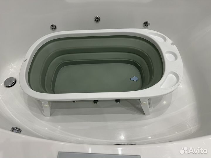 Складная ванночка для купания детская