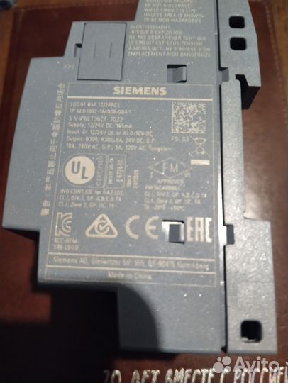 Контроллер siemens logo