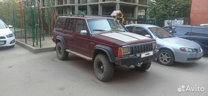 Jeep Cherokee 4.0 МТ, 1992, 300 000 км