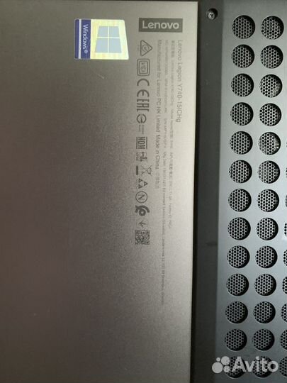 Игровой ноутбук Lenovo y740 RTX 2070 i7-8750H