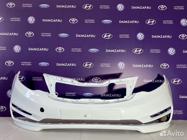 Бампер Передний KIA RIO 3 (15-17) Белый