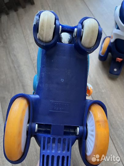 Детские ролики и защита