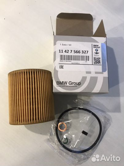 Фильтр масляный BMW F10 F30 e90 e70