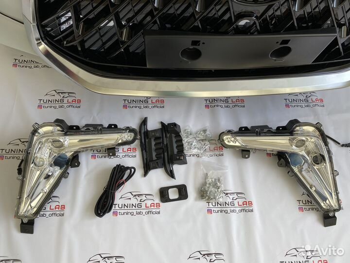 Lexus LX570 08-15 Обвес Рестайлинг 2016+ TRD L8EL3