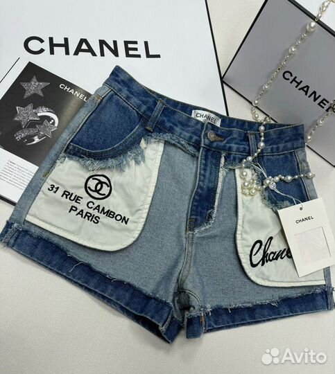 Шорты chanel женские