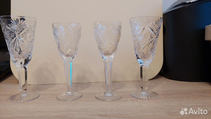 Фужеры хрустальные СССР