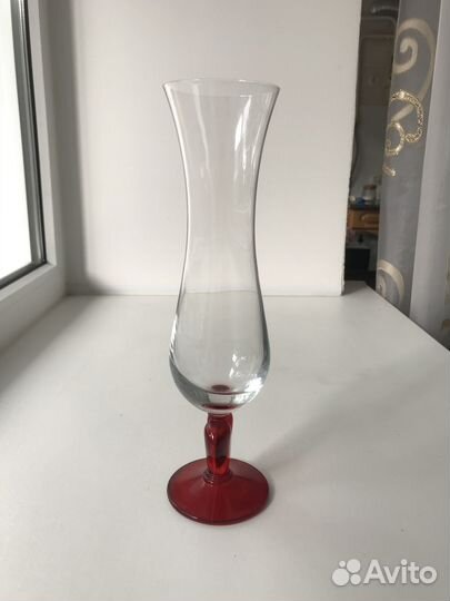 Ваза стеклянная с сердечком