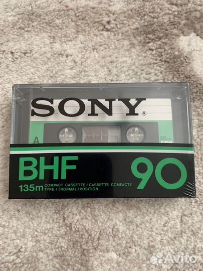 Аудиокассеты sony