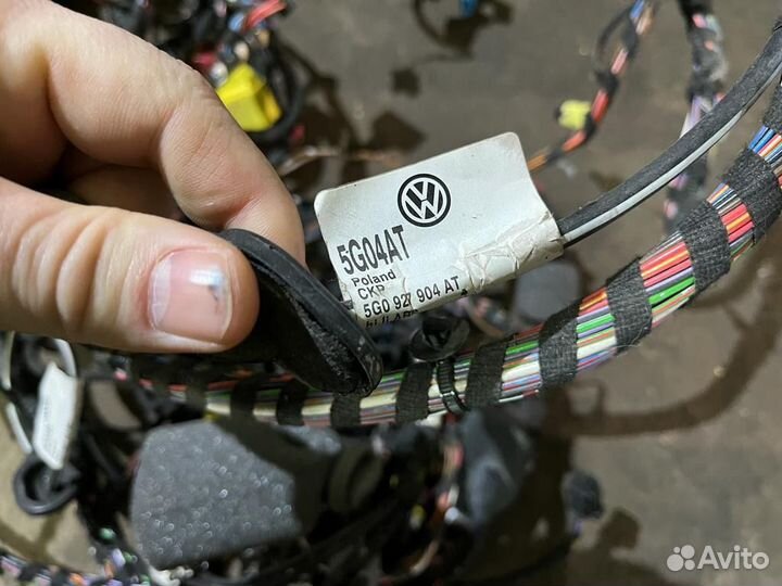 Проводка салонная Skoda Octavia A7 1.6L МКПП