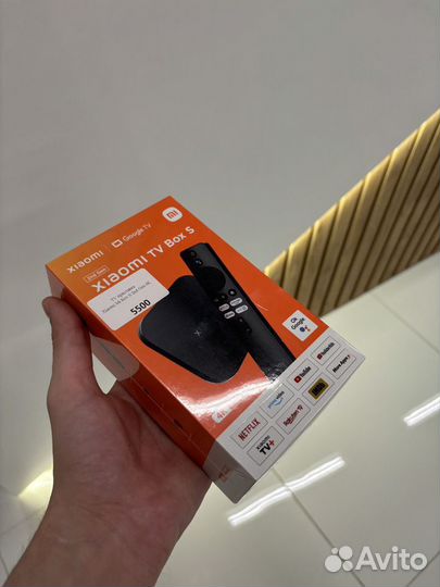 Tv приставка xiaomi mi box s 2 4к