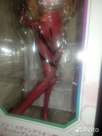 Аниме фигурка Аска в красном комбинезоне