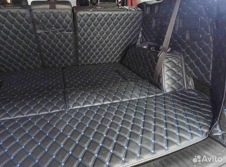 3D коврики в багажник KIA sorento prime 2019