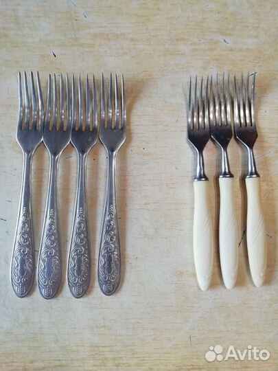 Ложки, вилки, ножи, СССР