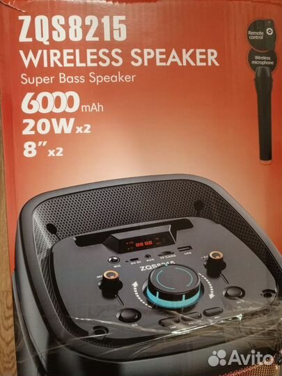 Блютуз колонка большая