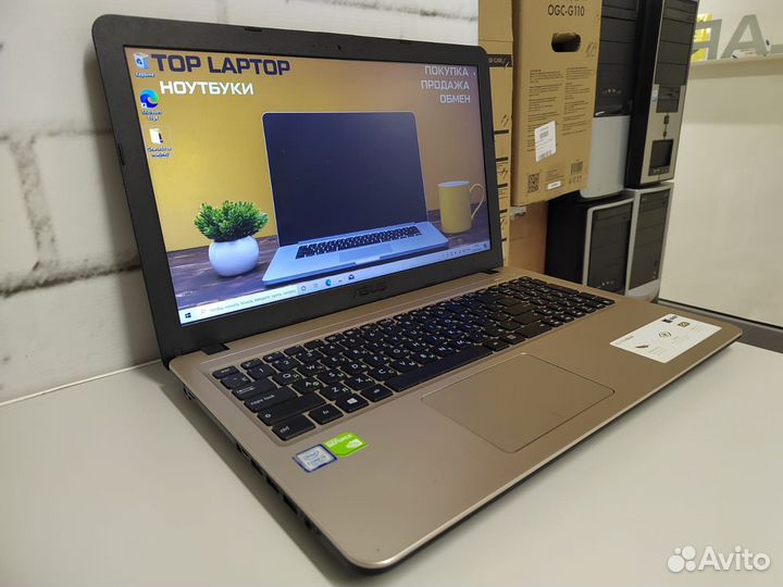 Игровой Asus/Core i3-7020U/HDD500/12Ram/MX110