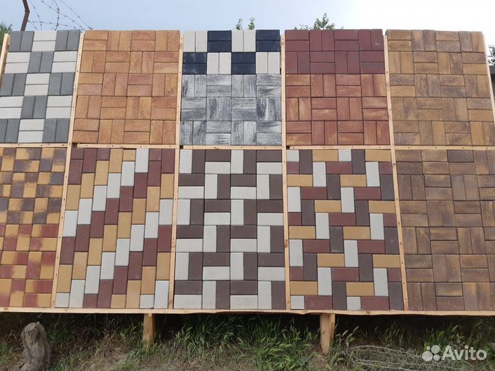 Тротуарная плитка брусчатка