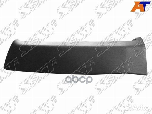 Молдинг бампера Nissan X-Trail 07-15 (Сзади