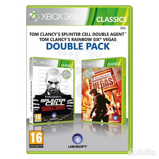 Splinter Cell: Double Agent + Rainbow Six Vegas (X