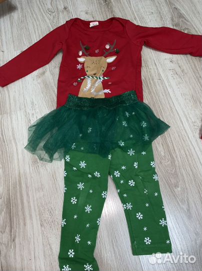 Детские вещи пакетом для девочек 86 92