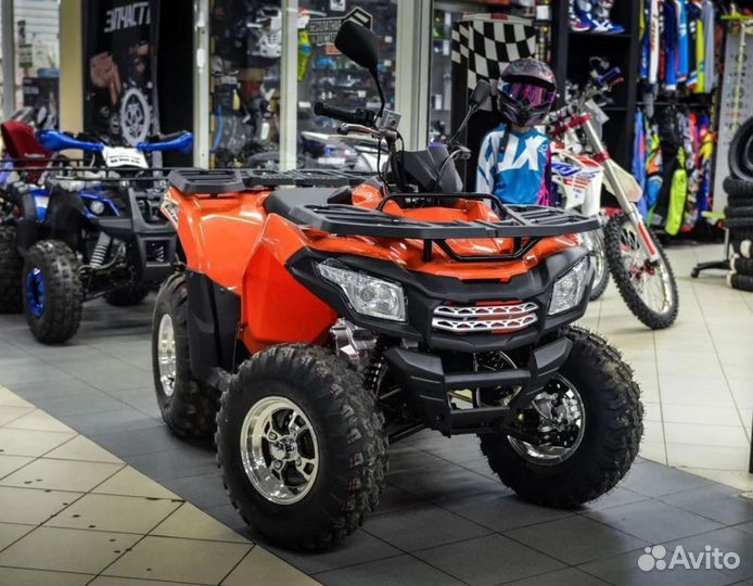 Квадроцикл Motoland MAX 200 оранжевый