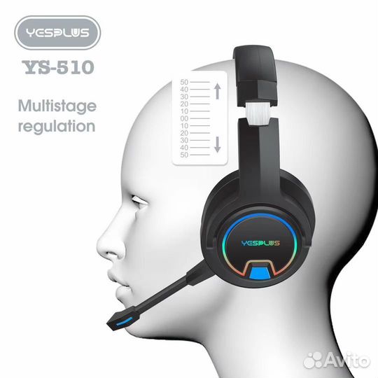 Гарнитура bluetooth игровая yesplus YS-510