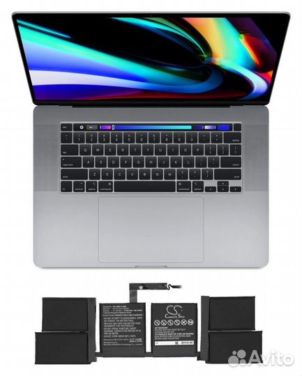 Аккумулятор CS-AM2113NB к Apple MacBook Pro 16 2019 (A2113) 8700mAh