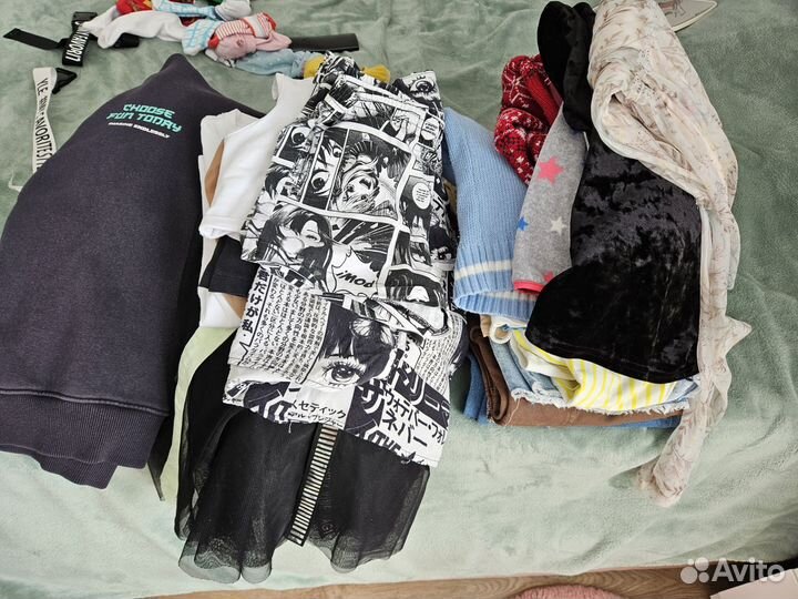 Мешок детских вещей