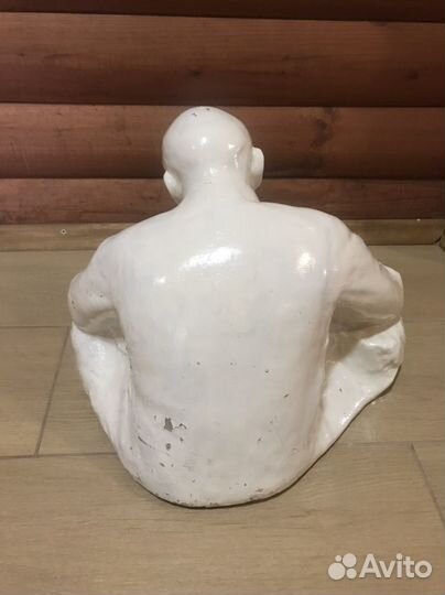 Бюст Ленина большой СССР гипс