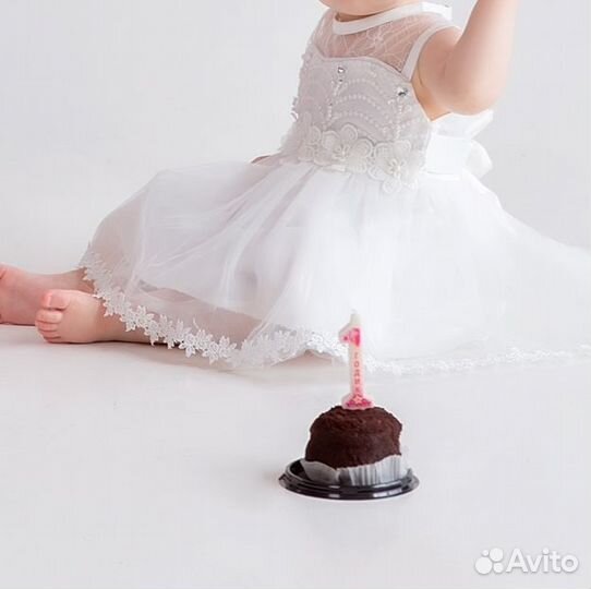 Платье на годик для девочки