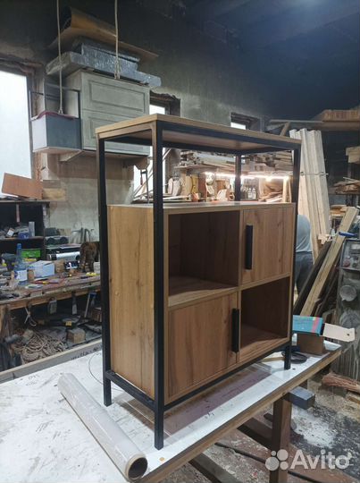 Изготовление мебели лофт на заказ