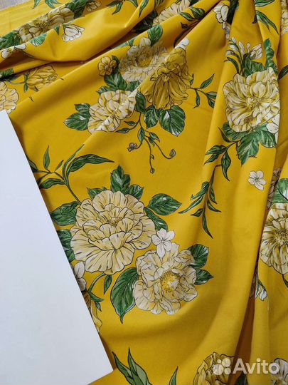 Ткань хлопок Италия