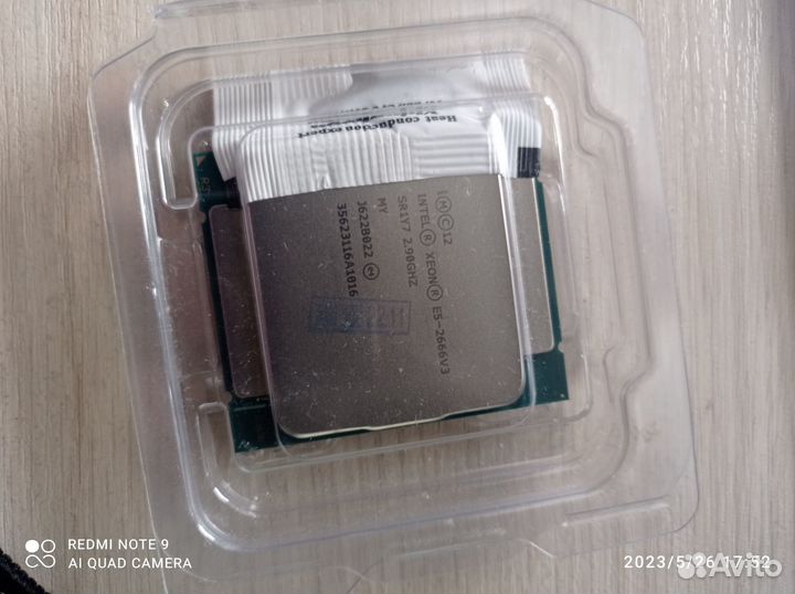 Процессор intel xeon E5-2666 V3