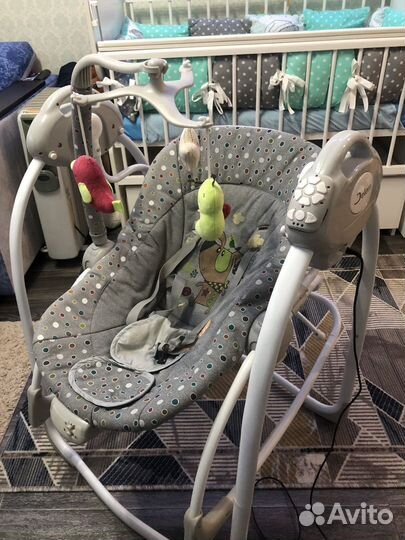 Электронные качели шезлонг