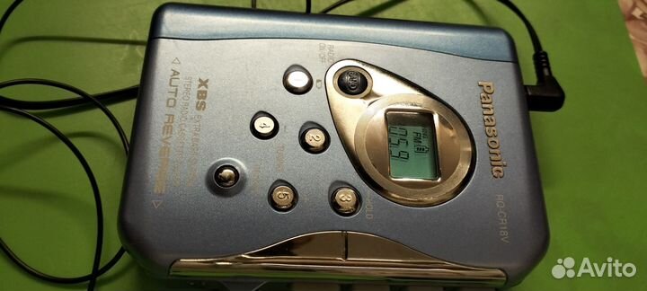 Кассетный плеер panasonic