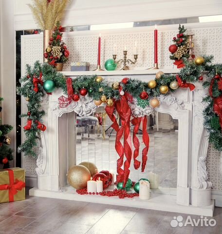 Декоративный Камин из гипса