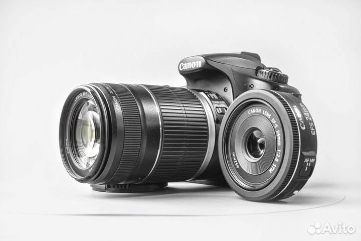 Canon 60D body +40mm F2.8 STM+ 55-250mm f4-5.6 IS