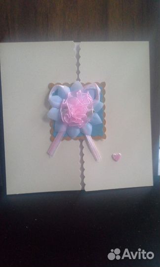 Комплект открыток ручной работы