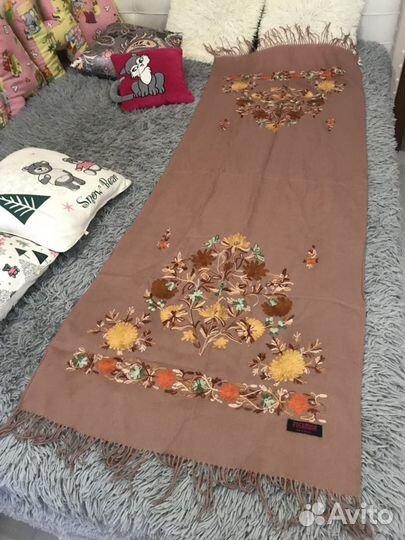 Палантин шерсть