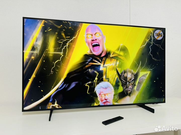 Огромный, свежий qled Samsung 130см UHD SMART 2022