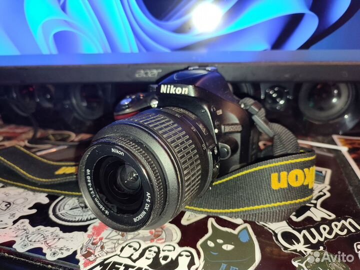 Зеркальный фотоаппарат Nikon d5200
