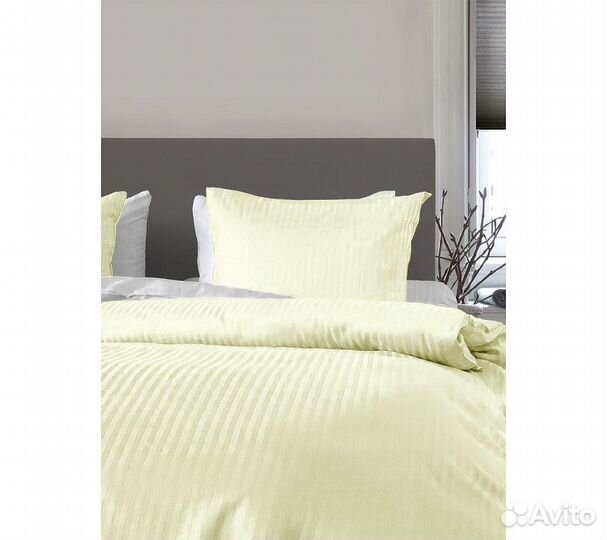 Постельное белье GoodNight Страйп-сатин 1,5 сп. (с