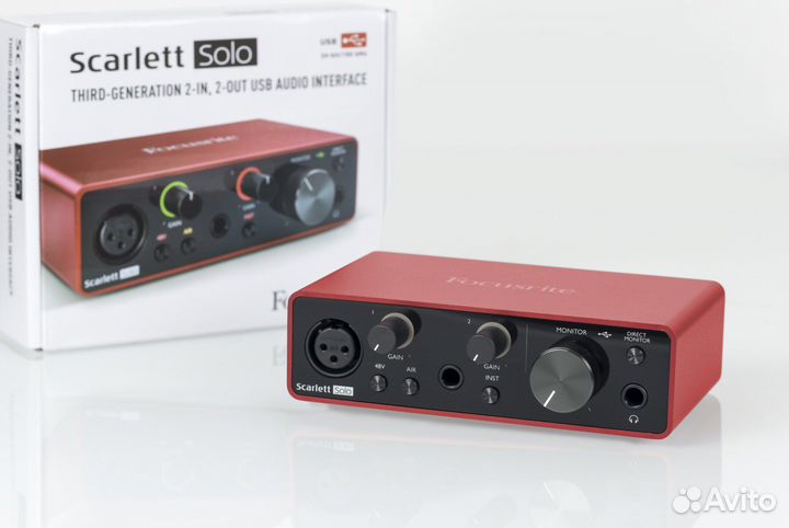 Focusrite scarlett solo