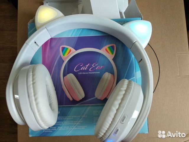 Наушники Hoco W27 с ушками 